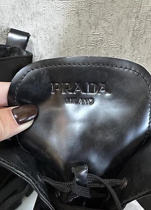 Prada 🔥🔥ботинки кожа нейлон 4