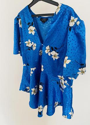 Атласна блузка topshop