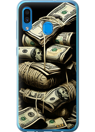 Чехол на samsung galaxy a30 2019 a305f big money из пластика fch_0023648