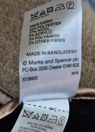 Пальто m&amp;s женское осеннее marks &amp; spencer 10