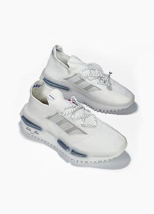 Adidas nmd s1 white\blue 8