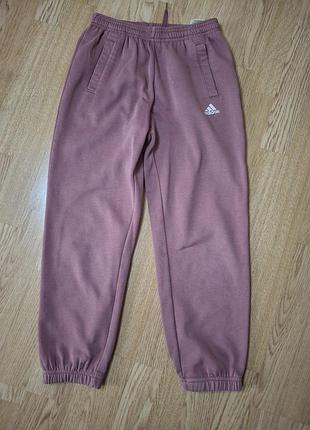 Брюки adidas на флисе на девочку, 140 г.