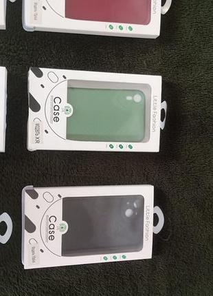 Чохли apple для iphone 15 plus та xr