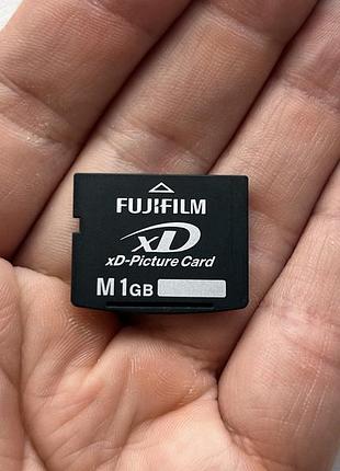 Флеш карта флешка fujifilm olympus xd m 1gb xd-picture card