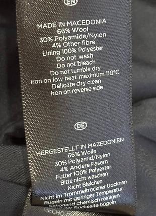 Шерстяное мини платье hobbs 8