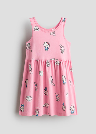 Платье сарафан платье h&amp;m sanrio hello kitty my melody 8-10р 140см