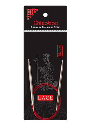 Спиці chiaogoo red lace кругові, 40 см (2,5 мм)