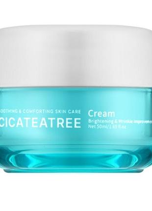 Крем для обличчя з екстрактом центелли та чайного дерева jigott cicateatree cream 50 мл