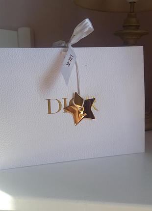 Подарочный пакет dior с звездочкой (звезда)