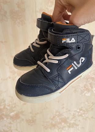 Дитячі кеди fila, розмір 24 / устілка 15,5 см