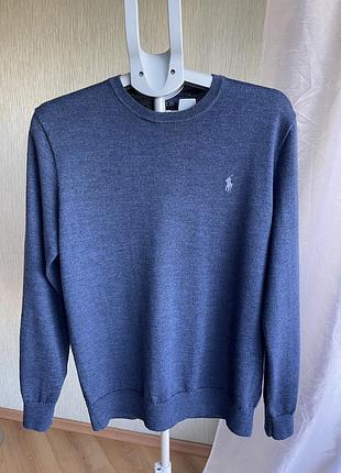 Чоловічий вовняний светр polo  ralph lauren