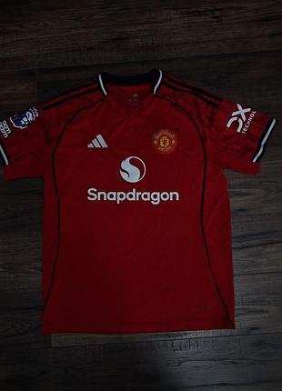 Чоловіча футбольна форма adidas manchester united home 2023/24, червона