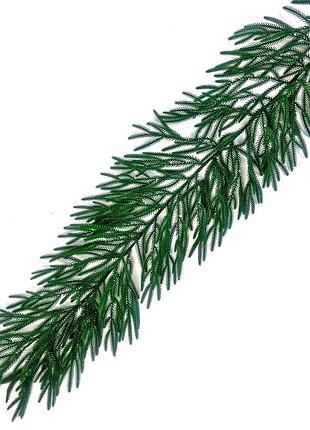 Гирлянда хвойная araucaria литая 200 см зеленая