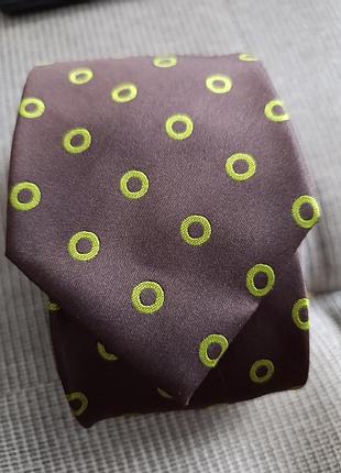 Шелковый галстук simon carter london (100% silk) оригинал, премиум-качество.