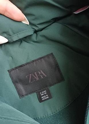 Куртка пуфер zara 9