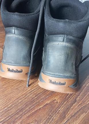 Черевики чоловічі timberland чорні 3
