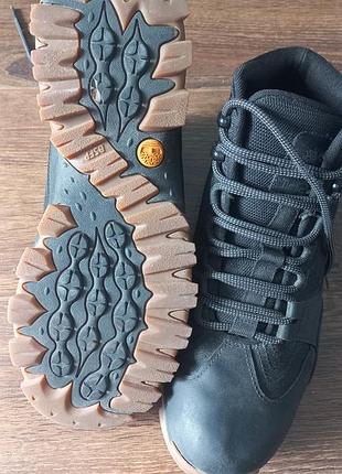 Черевики чоловічі timberland чорні 4