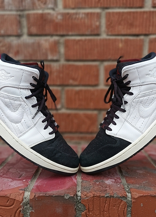 Заголовок: кросівки nike air jordan retro, оригінал, шкіра/замш, р. 47.5 (31.5 см)