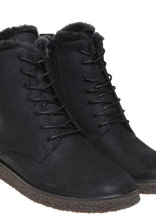 Зимние ботинки модели ecco crepetray w