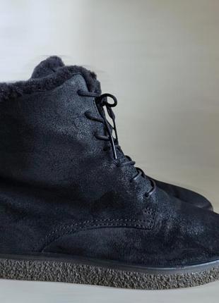 Зимние ботинки модели ecco crepetray w 3