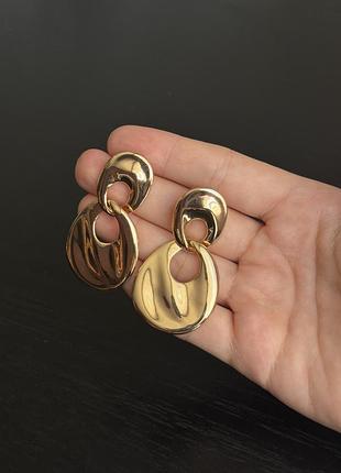 Серьги золотистые parfois