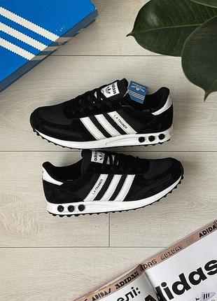 Adidas la trainer black 7