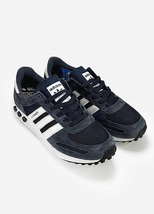 Adidas la trainer navy 7