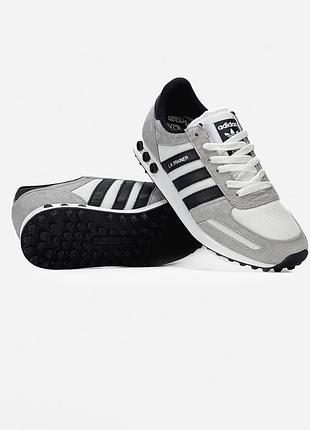 Adidas la trainer og light grey 2
