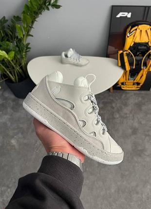 Lanvin curb sneakers grey 3