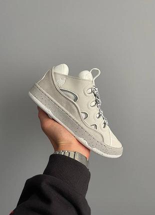 Lanvin curb sneakers grey