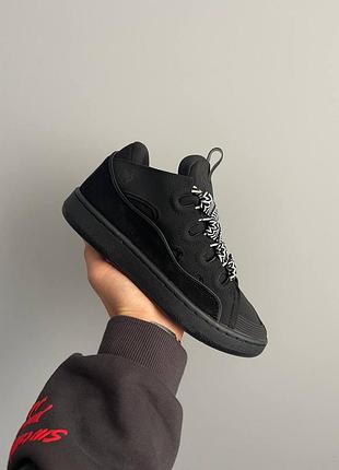 Lanvin curb sneakers black 10