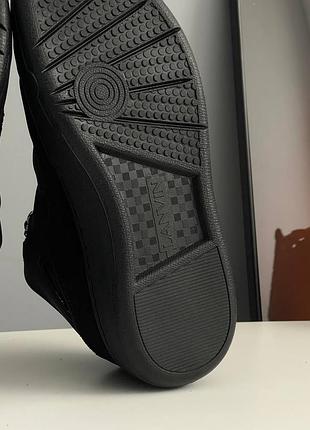 Lanvin curb sneakers black 9