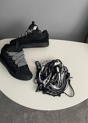 Lanvin curb sneakers black 6