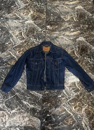 Піджак для дітей levi’s джинсовий синій
