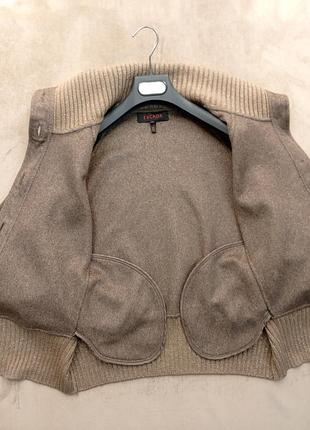 Бомбер женский escada кашемир 40 = 44 it = m/l 3