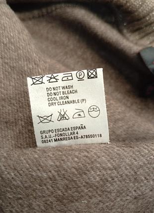 Бомбер женский escada кашемир 40 = 44 it = m/l 6