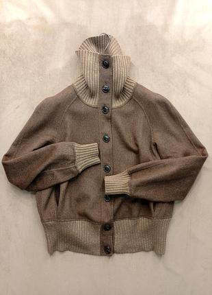 Бомбер женский escada кашемир 40 = 44 it = m/l 2