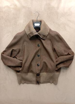 Бомбер жіночий escada кашемір 40 = 44 it = m/l