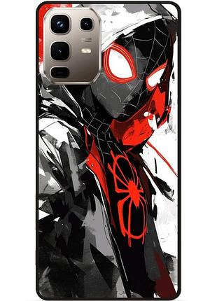 Силіконовий чохол бампер для infinix note 50 pro plus 5g (x6856) spider man людина-павук