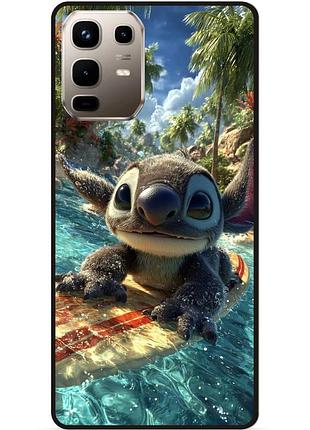 Силіконовий бампер чохол для infinix note 50 pro plus 5g (x6856) з картинкою стіч stitch