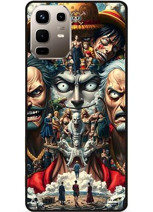 Силіконовий бампер чохол для infinix note 50 pro plus 5g (x6856) one piece большой куш