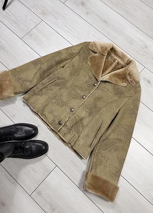 Вкорочена дублянка autonomy collection еко хутро р.м 2