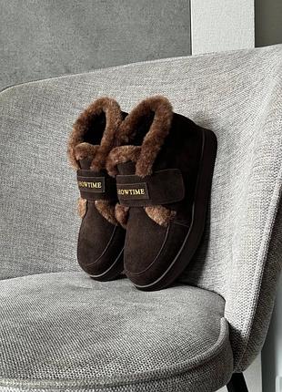 Утеплені жіночі кросівки 🤎 4