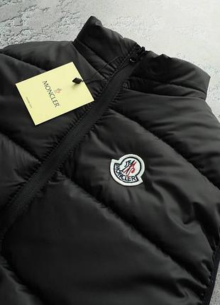 Жилет moncler черный цвет 4