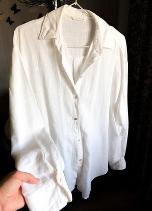 Сорочка з льону zara xs