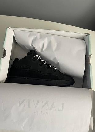 Lanvin curb sneakers black 6