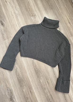 Вкорочений светр від zara