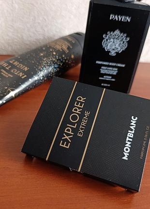 Парфюм explorer extreme montblanc, пробник 2мл, оригинал