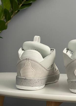 Lanvin curb sneakers grey 8