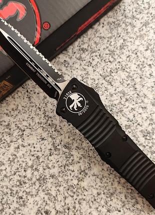 Нож microtech combat troodon dagger serrated 4